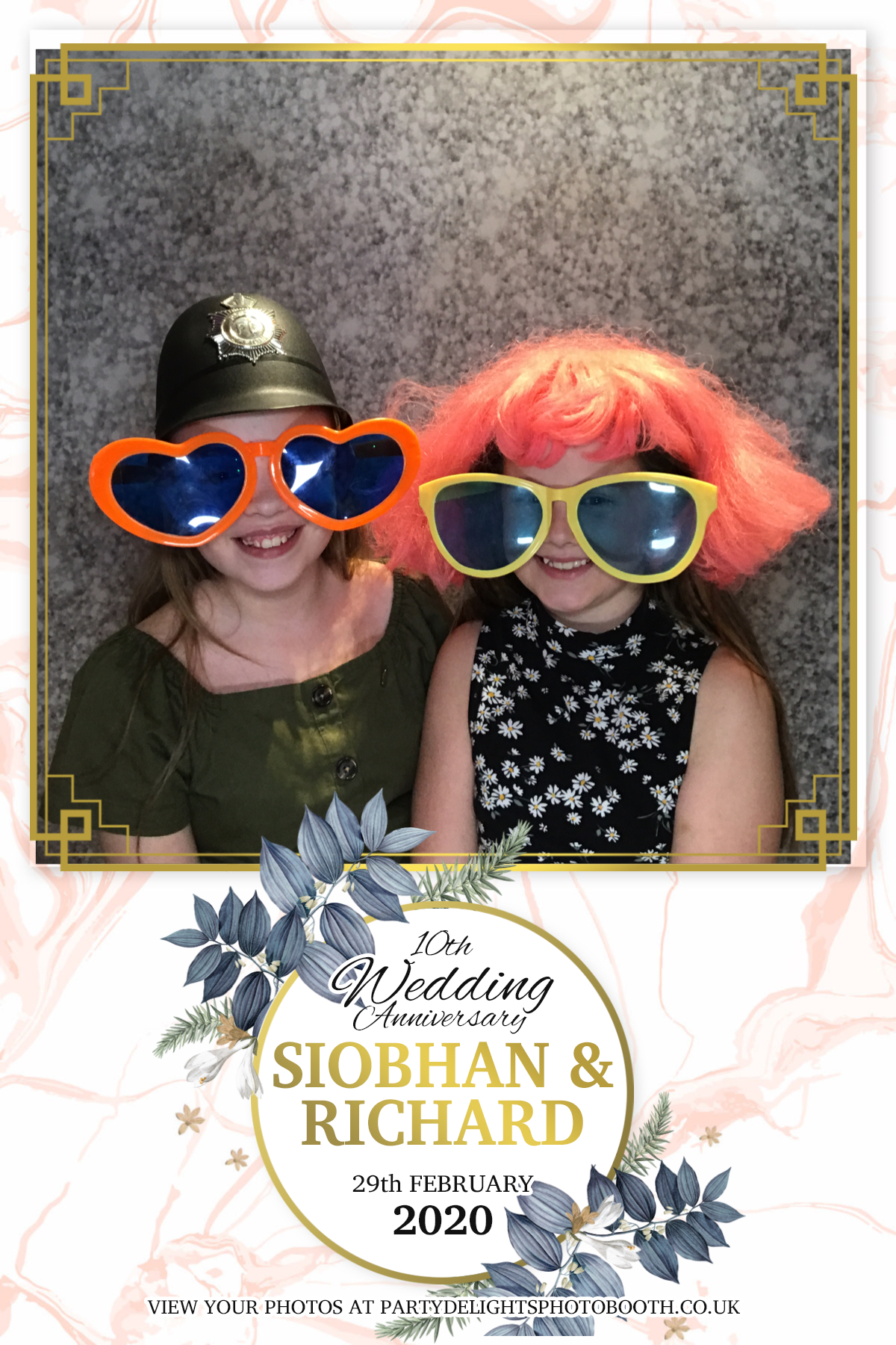 Siobhan and Richards Vow renewal  | View more photos from the event at gallery.partydelightsphotobooth.co.uk/u/PartyDelightsPhotoBooth/Siobhan-and-Richards-Vow-renewal
